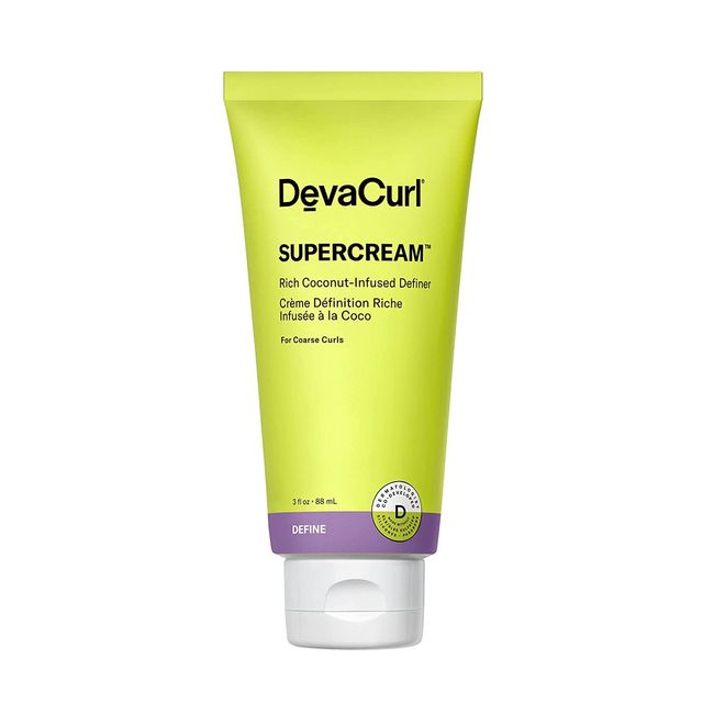 DevaCurl SuperCream Rich Coconut-Infused Definer, 3 fl. Oz