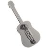 Nakano MM-80P/FG/S Standard Brooch, Fork Guitar, Silver