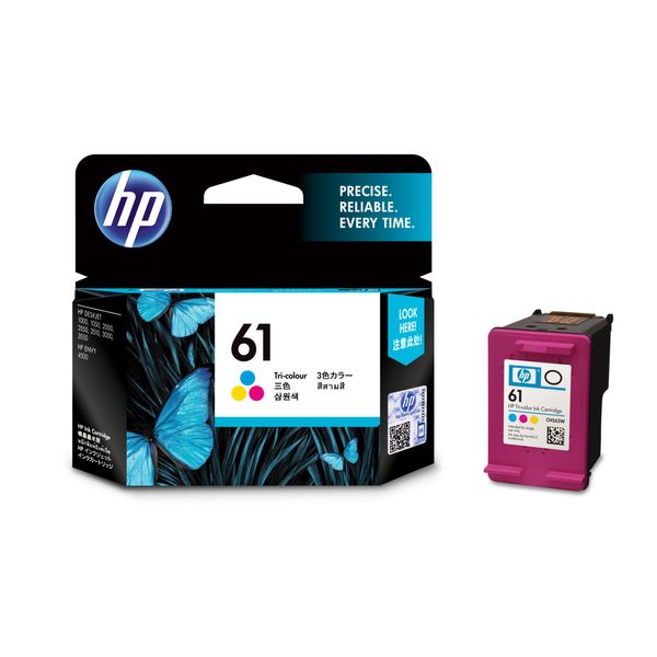 HP 61 Ink Cartridge Color (3 Colors Unity) ch562wa