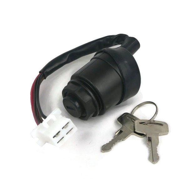 The ROP Shop Key Switch for 1991-1995 Yamaha G9 Golf Carts with 4 Cycle Gas, Electric Ignition