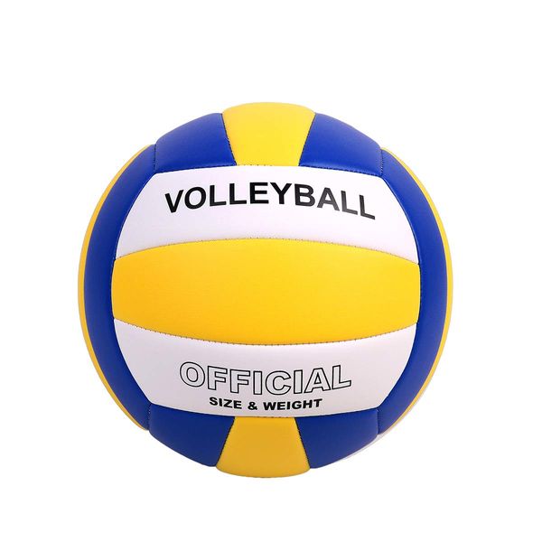 YANYODO Volleyball Ball Soft Touch Beach Volleyball Outdoor Indoor for Children/Youngster/Adults Official Size 5