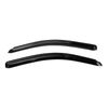 Front & Rear Window Rain Deflector Guard Smoked for Tacoma Crew