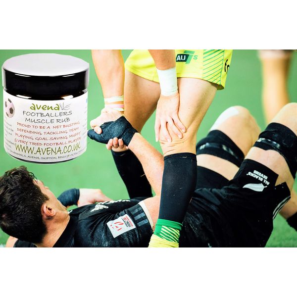 Football Gifts for Men & Women Muscle Cream Muscle Rub Natural Massage Balm Herbal Soothing Inflammation Pain Deep Penetrating (120ml)