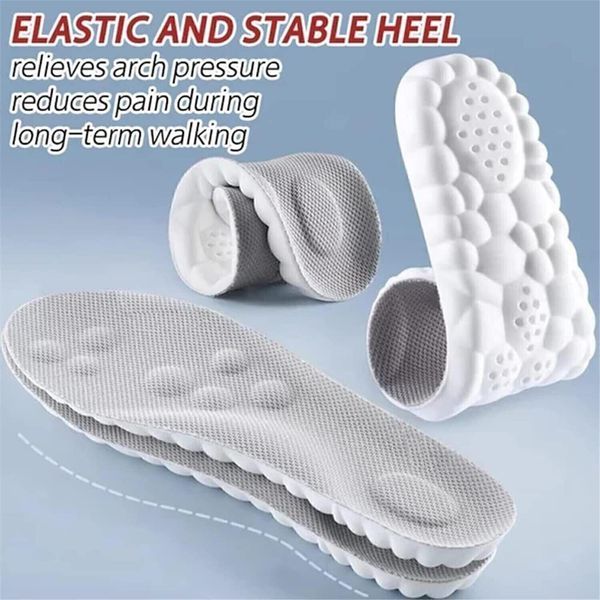 Cloud Technology Memory Foam Insoles, Plantar Fasciitis Insoles, Arch Support Insoles for Flat Feet,Feet Pain,Plantar Fasciitis, Replacement Insole for Men and Women (Medium)