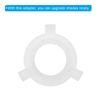 PATIKIL E27 to E14 Lamp Shade Reducing Ring, 5 Pack Lampshade Adapter Ring Converter Reducer Fitting Light Fixtures Replacement, Translucent
