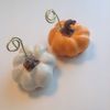 Orange Pumpkin Place Card Holder (Individual or Bulk Rates available)