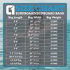 Circle One | Surfboard Bag 9ft 6inch Long | Thick Padded Durable Foam Padding | Handle and Shoulder Strap | Green
