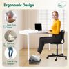 Snailax Footrest for Under Desk at Work, Heated Ergonomic Foot Stool, Adjustable