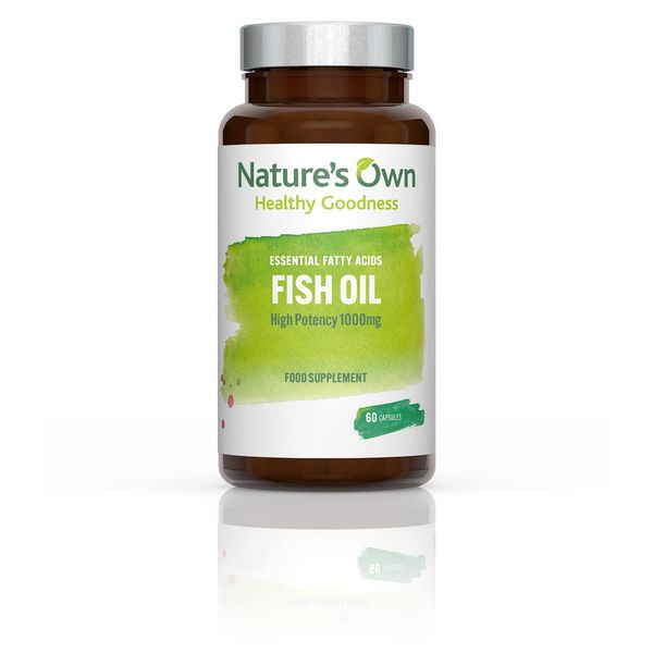 Nature's Own Fish Oil: High Potency Omega 3 EPA/DHA (60 Capsules)