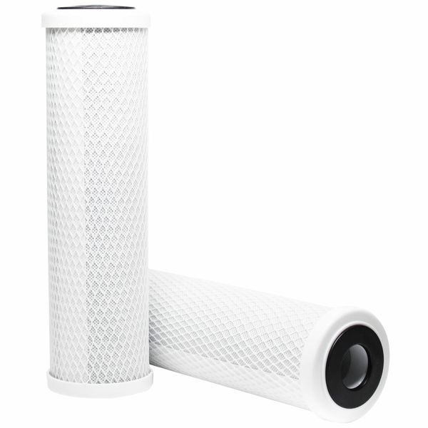 2 Pack Carbon Block Water Filter for Culligan HF-360, RVF-10