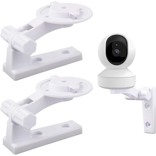 LOOKZOZO Baby Monitor Mount Bracket for Tapo C200/C201/C210/C211/C212/C220/C225 & Kasa EC70/EC71/KC410S, 180° Adjustable Swivel