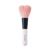 KIHITSU Kumano Brush, Heart-Shaped Portable Brush with Swarovski, Pink HM-P Makeup Brush