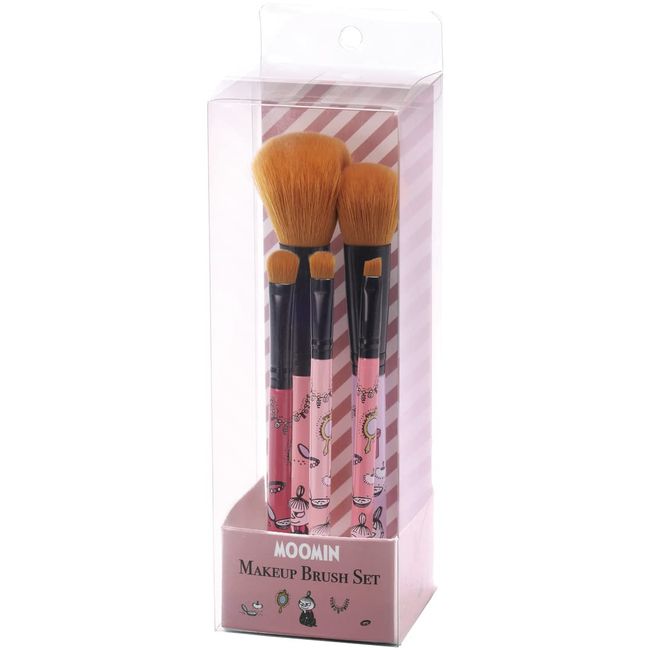 Skater MUB5S Little My Makeup Brush Set, Makeup Brushes, Set of 5