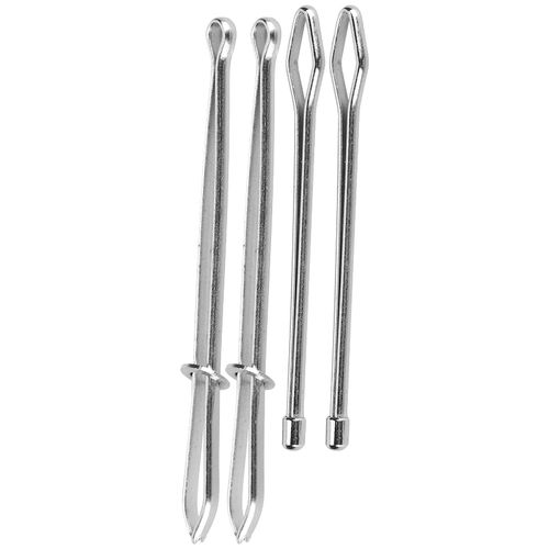 Akozon Elastic Cord DIY Rope Threader Clip Tweezer Elastics Sewing Accessories Stainless Steel DIY Tool for Home Use Drawstring Threader with Tweezers Bodkin Household Threading Tool