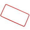 AWESOME AS-NPC-03 License Plate Frame Silicone Cover Red
