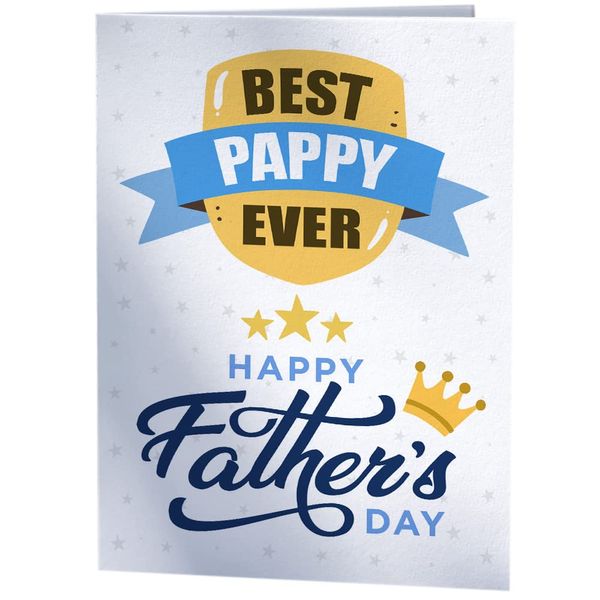 Happy Father's Day Card for Best Pappy Ever