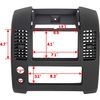 FOR 05-20 Nissan Frontier Center Dash Console Instrument Panel Cluster Lid Bezel