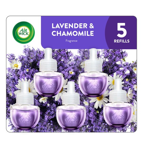 Air Wick Lavender and Chamomile Essential Oils, 5 Refill by Air Wick