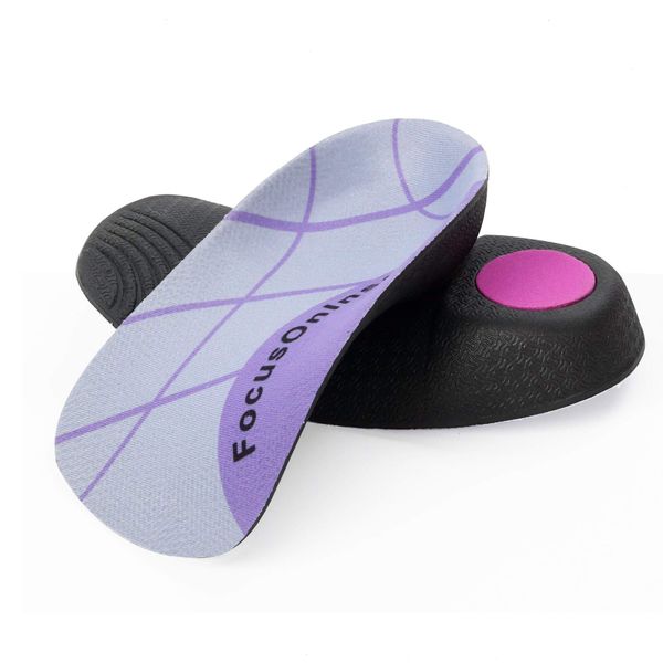 3/4 arch support insole for men and women, high arch support for labor boots, EVA shoe inserts ideal for foot care