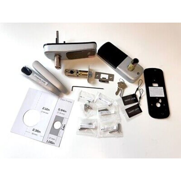 MSR X6 Keyless Entry Door Lock with Keypad and Fingerprint Reader