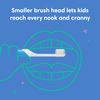 Quip Kids Electric Toothbrush - Sonic Toothbrush with Small Brush Head, Travel Cover & Mirror Mount, Soft Bristles, Timer, and Rubber Handle - Pink
