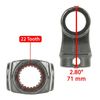 Compatible with Front Drive Shaft Yoke w/U-Joint for 3235502