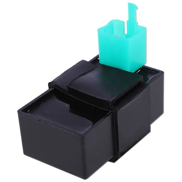 Rubonarie CDI 5 Pin Ignition System Electronic Ignitor Motorcycle Engine Ignition Failure Improvement 50cc 110cc (Blue)