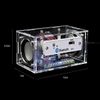 ieron Bluetooth Speaker DIY Production Kit Mono Mini Amplifier With Spectrum Electronic Component Audio Kit Acrylic Shell Creative Production