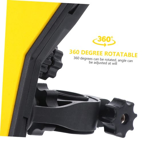 PACKOVE 1pc Motorcycle Phone Mount Secure Four- Grip for Handlebar Support Easy Install -Skid Cushion for Resistance Compatible