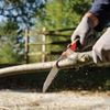 A.M. Leonard Tri-Edge Folding Pruning Saw, 7-inch Curved Blade