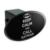 GRAPHICS & MORE Batman Keep Calm and Call Oval Tow Trailer Hitch Cover Plug Insert