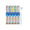 V-7 Buis7 Regular Head 5pcs Assorted (Normal) + 1 Dental Clinic Toothbrush