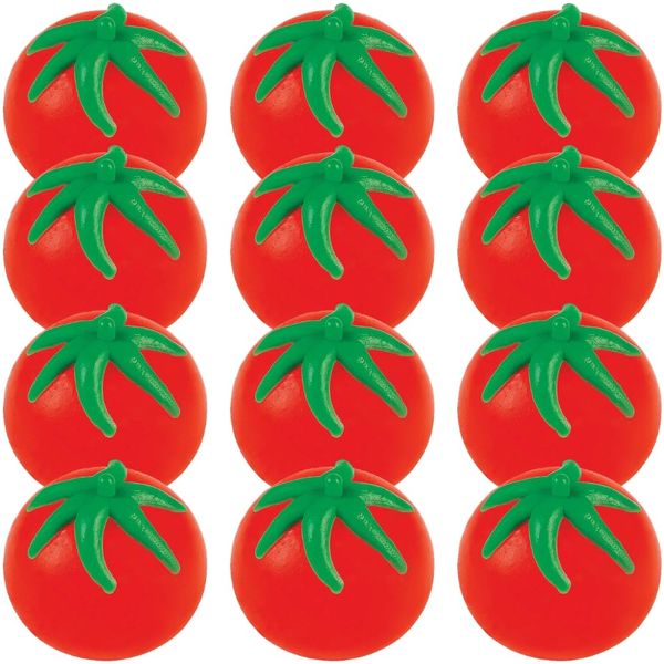 Fun Express Vinyl Tomato Splat Balls (1 dz)