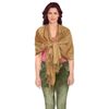 Gold Pashmina style shawl/scarf/Wrap