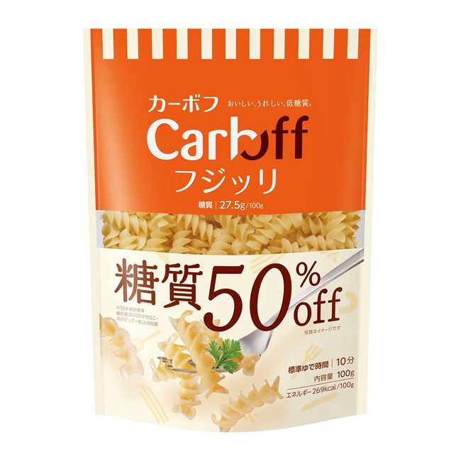 Hagoromo 5681 CarbOFF (Low Sugar Macaroni Type), Fusilli, 3.5 oz (100 g)