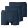 Uncover by Schiesser Men's Boxer Shorts with Soft Cuffs Cotton Stretch Underwear, Dark Blue_181750