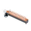 sourcing map Self-Locking Push Button Switch 8PDT 8 Pole 24 Pin 1 Position