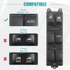 X AUTOHAUX Driver Side Power Window Switch for ISUZU D-MAX PICK-UP 2012-2019