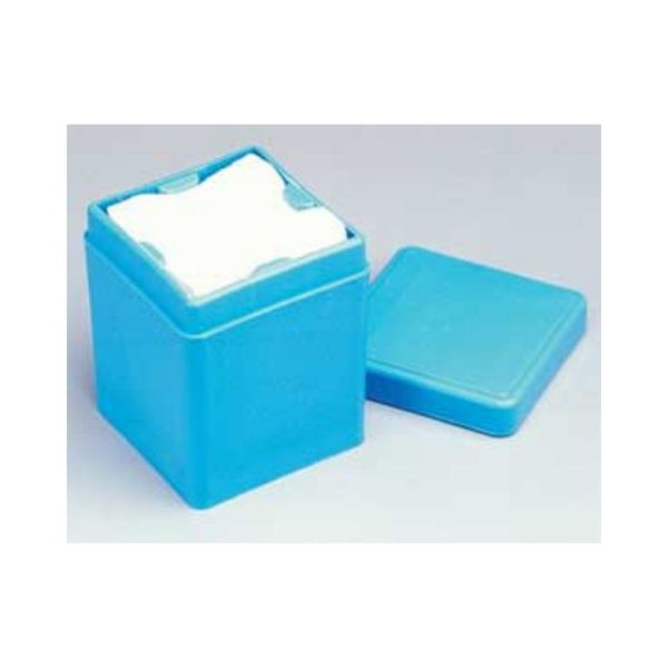 GAUZE DISPENSER SPILL-PROOF 2x2 - WHITE SPRING LOADED PALMERO