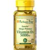 Puritan's Pride Mega-Potency Vitamin D3 5000IU - 100 Softgels