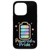 Powered by Pride Colorful Rainbow Battery Case for iPhone 13 Pro