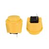 uxcell 10pcs 23mm Mounting Hole Momentary Game Push Button Switch Round for Arcade Video Game Yellow