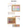 ALLMIRA Mirror Powder Nail Solid 6 Colors Palette Nail Powder Gold Silver Gel Nail Color Nail Parts Home DIY Fine with Sponge Tip