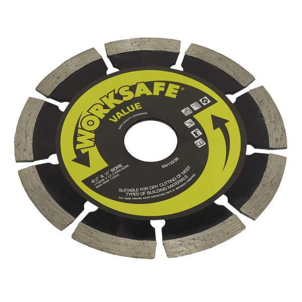 Worksafe WDV115 Ø115 x 22mm Value Diamond Blade