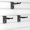 Proslat 13010 Double 8-Inch Locking Hooks Designed for Proslat PVC Slatwall, 3-Pack