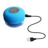 Pink SubWoofer Wireless Bluetooth Waterproof Shower Speaker + Mic Suction Cup K8
