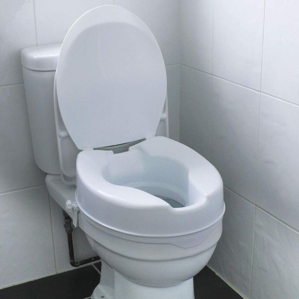 Raised Comfort Bathroom Toilet Seat