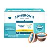 Cameron's Coffee 12 Single Serve Compostable Breakfast Blend Pods 100% Arabica