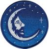 Grateful Dead Jerry Garcia Moon Patch - Iron On or Sew On (3.75")
