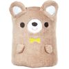 Skater TOH1-A Hair Drying Towel, Absorbent, Quick Drying, Bear, Height 15.7 x Width 39.4 inches (40 x 100 cm)